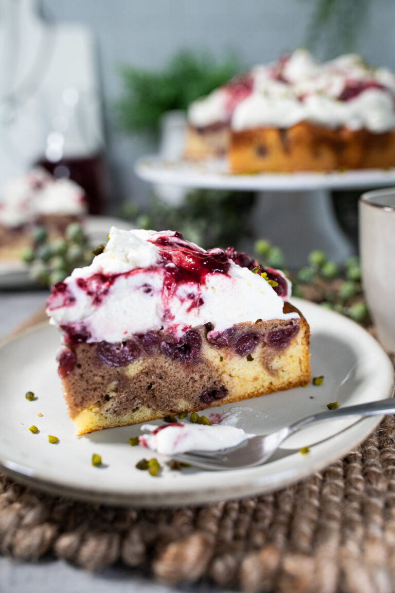 Saftiger Marmorkuchen Mit Kirschen Sahne Zimtliebe Schnelle