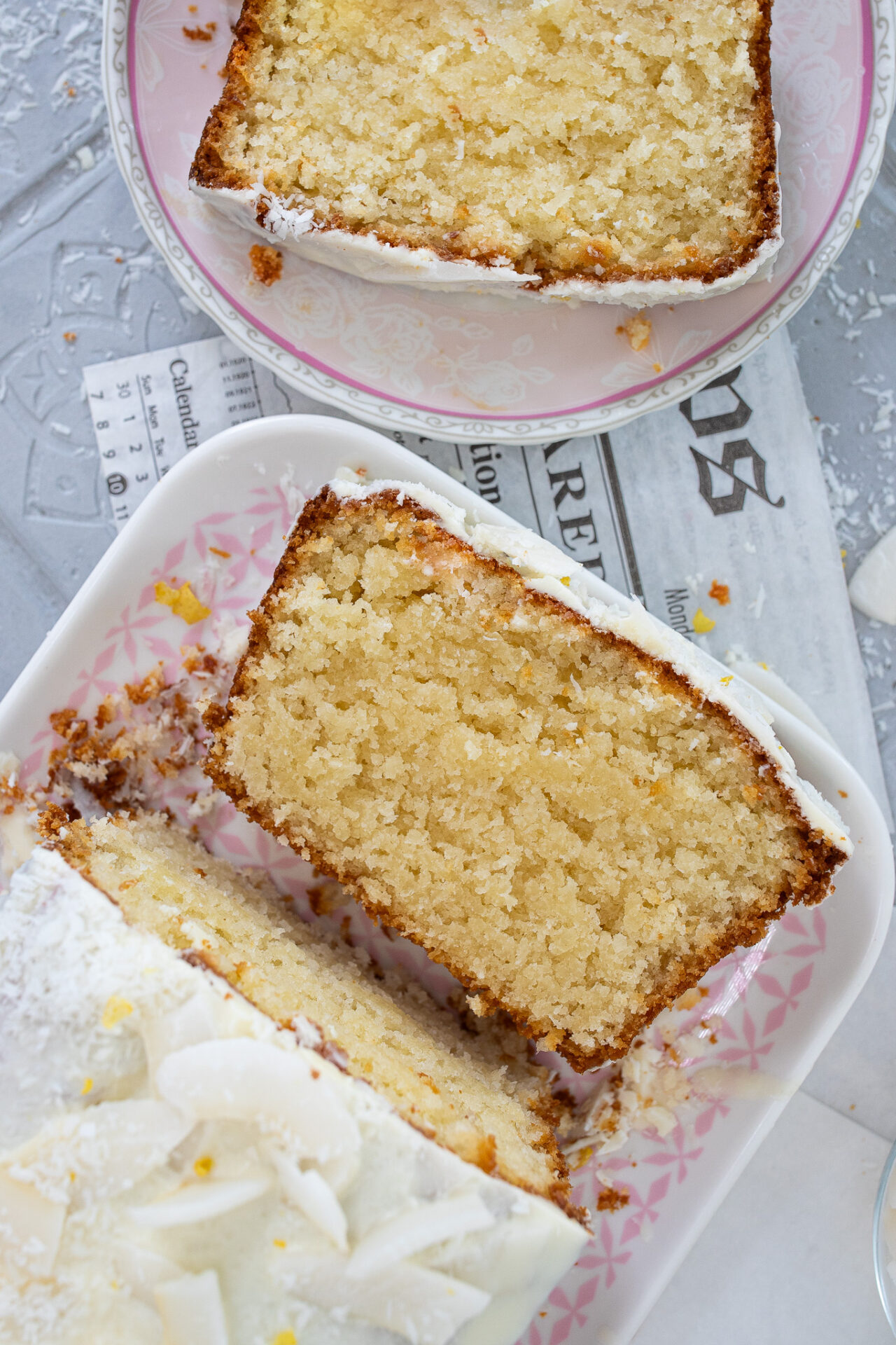 Einfacher Kokos Buttermilch Kuchen In Der Kastenform Zimtliebe