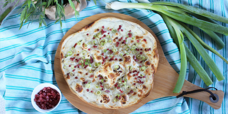 Elsässer Flammkuchen