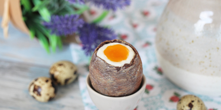 Schokoeier mit Cheesecake Creme „Sag Che-e-e-e-se, lieber Osterhase“