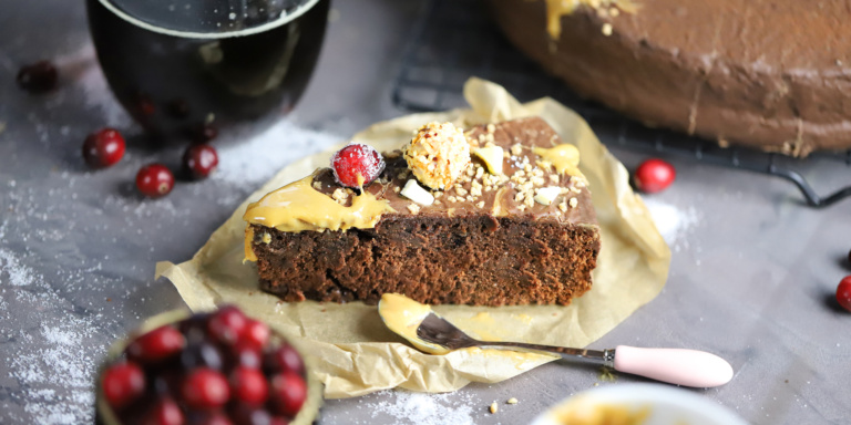 Saftiger Schokoladenkuchen mit Malzbier