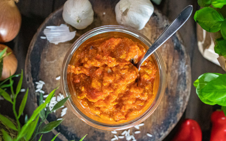 Original Ajvar selber machen (kroatische Paprika Creme)