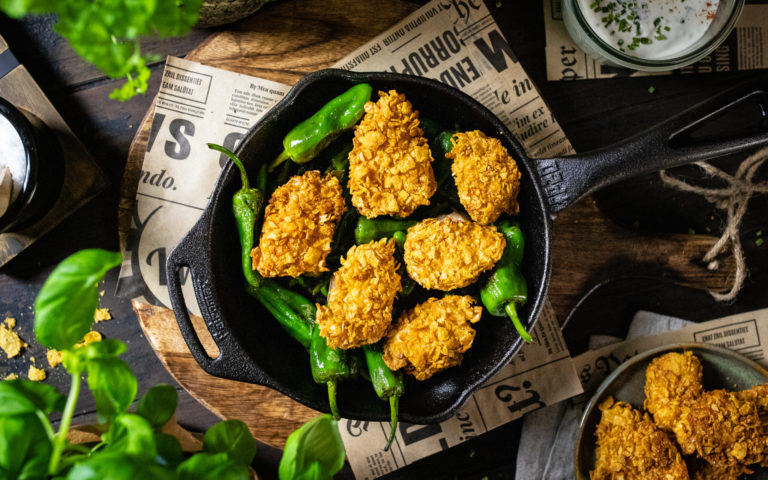 Auf 4 Arten knusprige Chicken Nuggets selbst machen