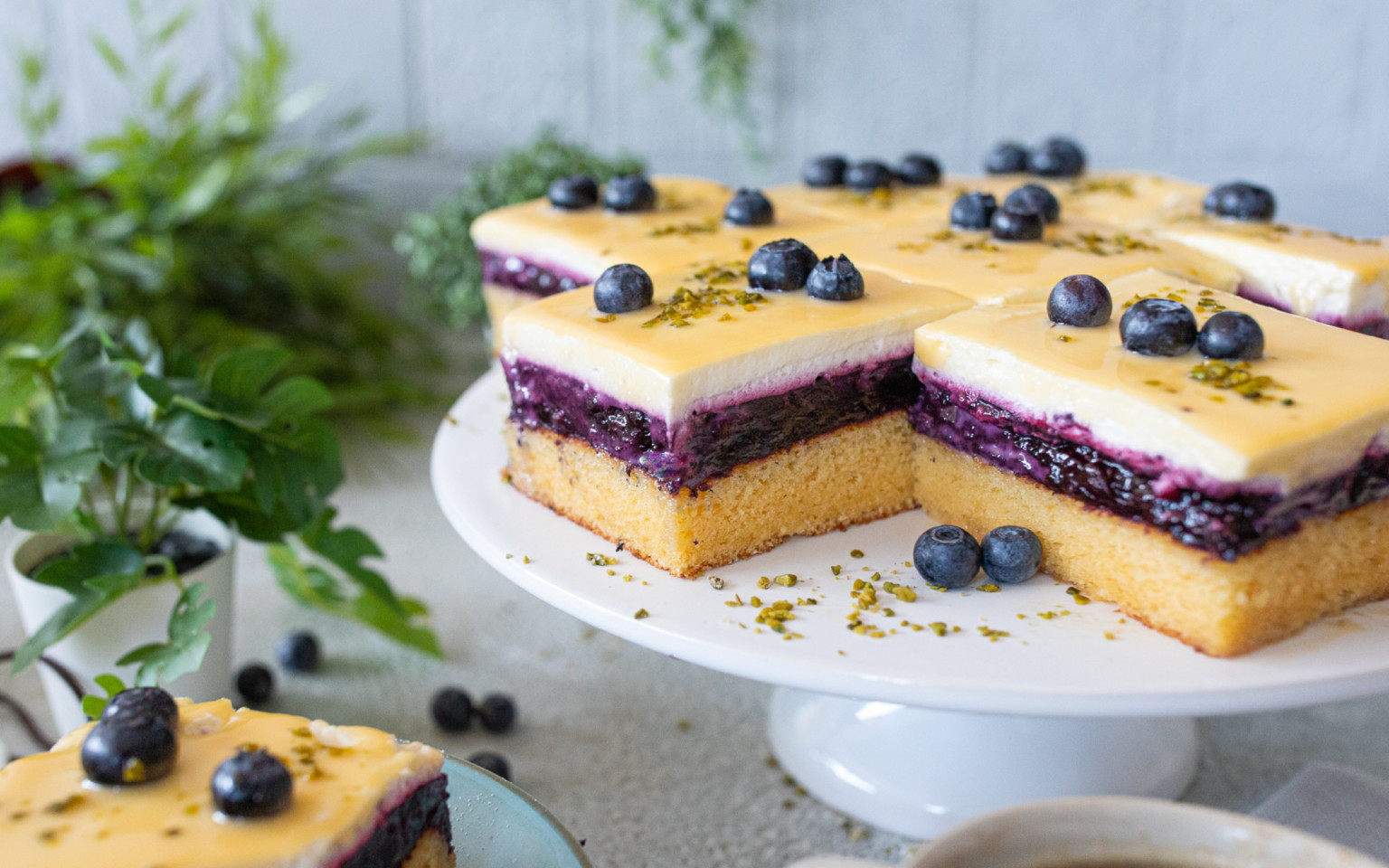 Heidelbeerkuchen mit Eierlikör nach Landfrauenart - Zimtliebe- Schnelle ...