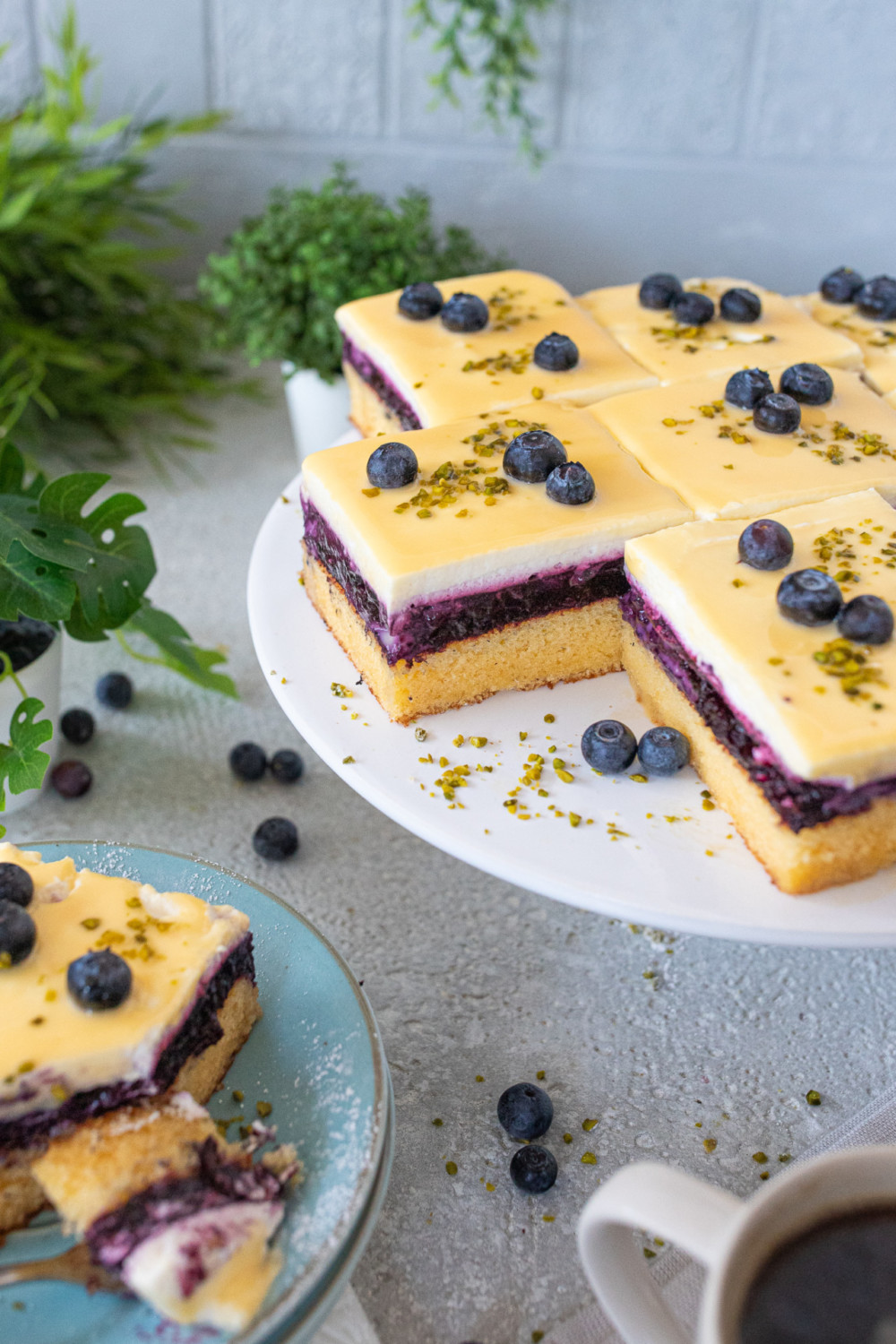 Heidelbeerkuchen mit Eierlikör nach Landfrauenart - Zimtliebe- Schnelle ...