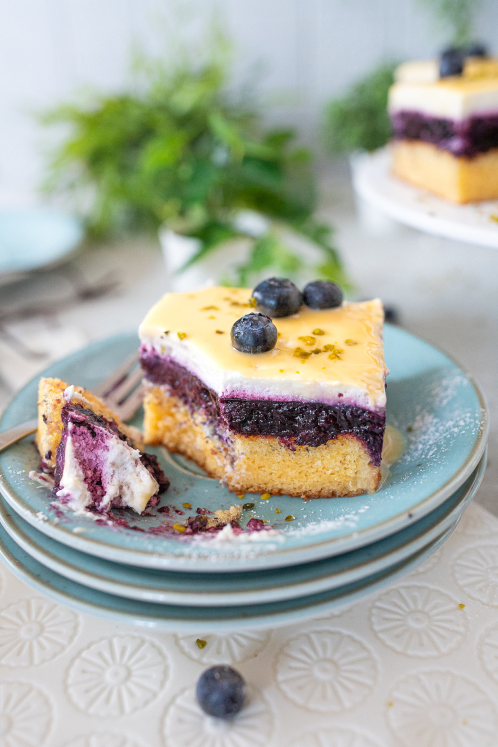 Heidelbeerkuchen mit Eierlikör nach Landfrauenart - Zimtliebe- Schnelle ...