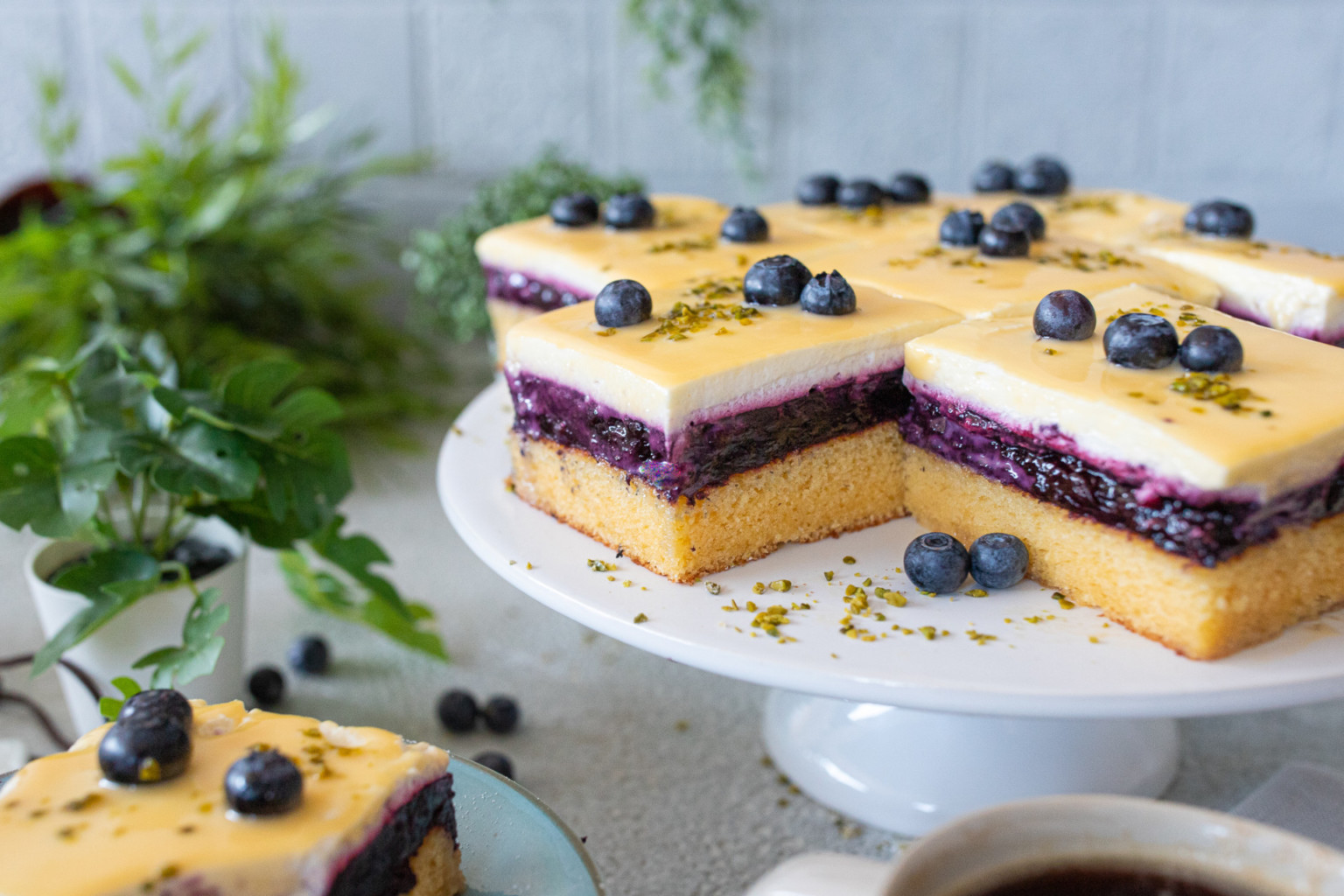 Heidelbeerkuchen mit Eierlikör nach Landfrauenart - Zimtliebe- Schnelle ...