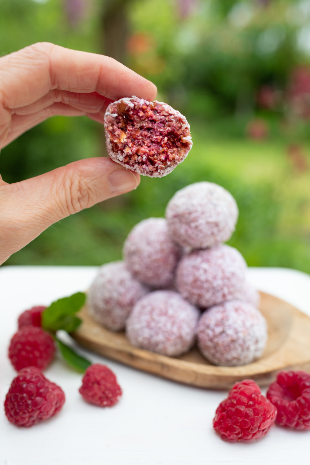 Himbeer Energy Balls selber machen - Zimtliebe- Schnelle Rezepte backen ...