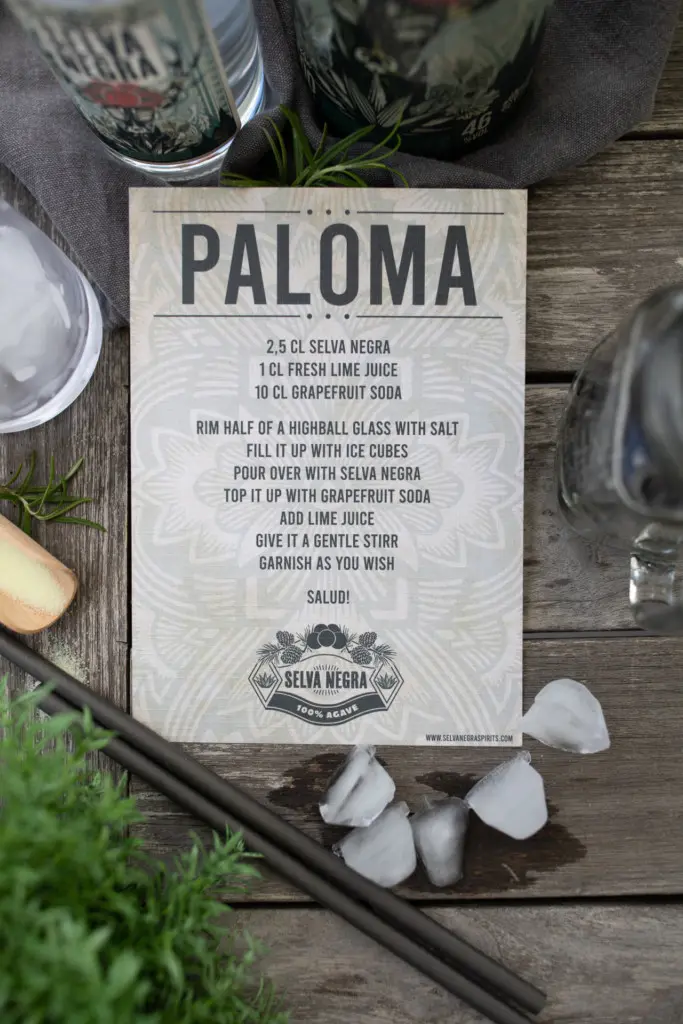 Paloma Cocktail rezept