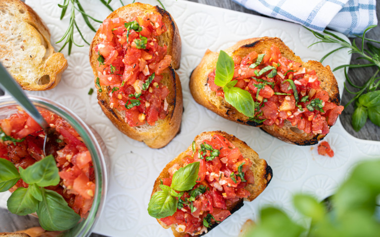 Einfach Bruschetta selber machen