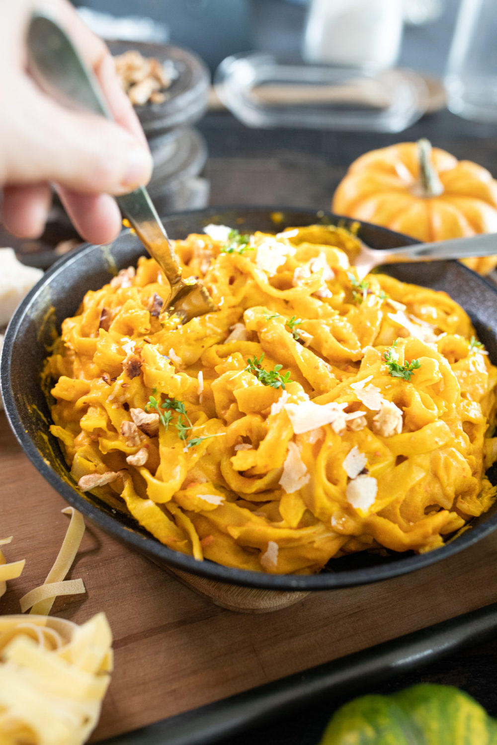 One Pot K Rbis Pasta Genial Einfach Zimtliebe Schnelle Rezepte