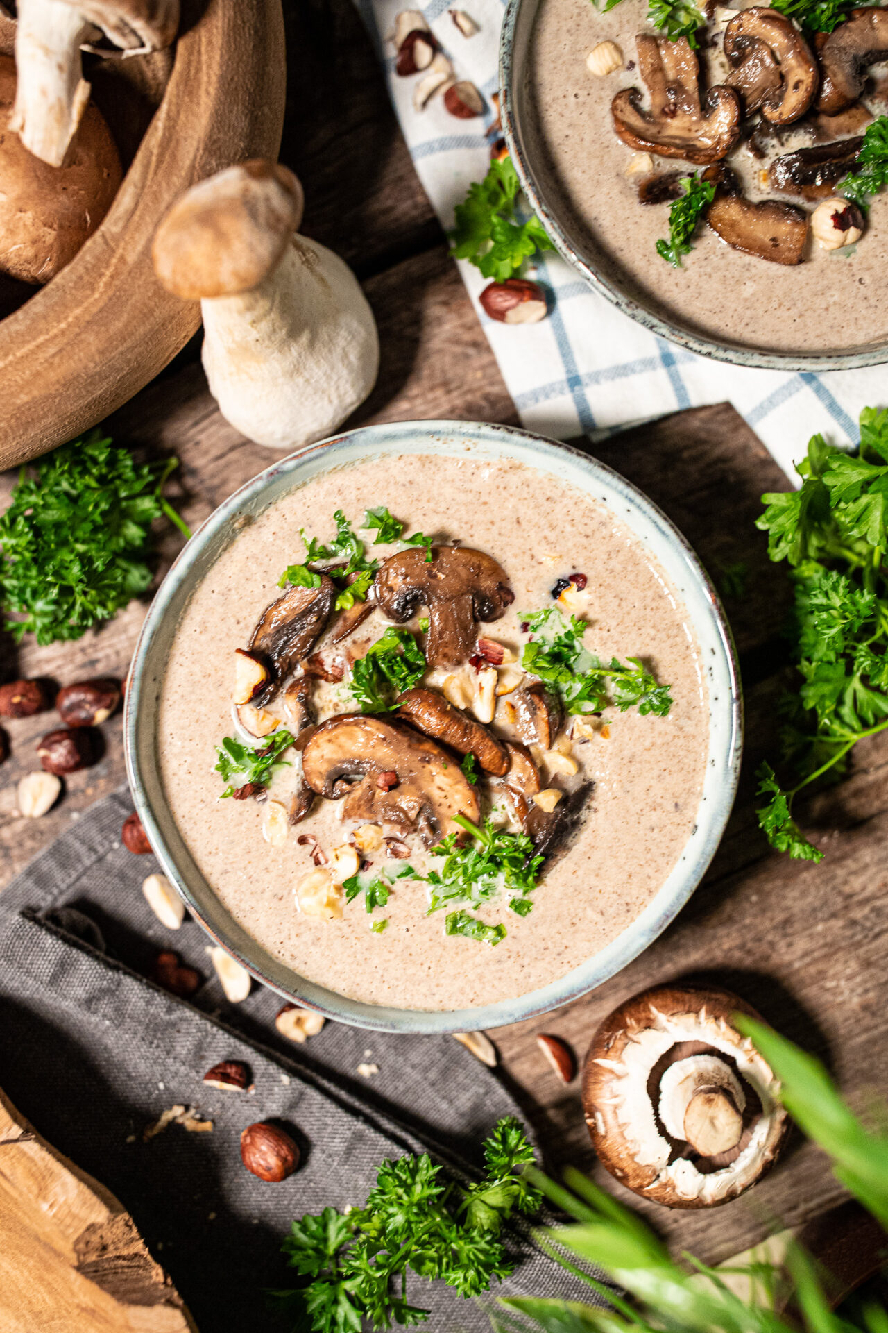 Schnelle Pilzsuppe mit Champignons - Super cremig - Zimtliebe- Schnelle ...