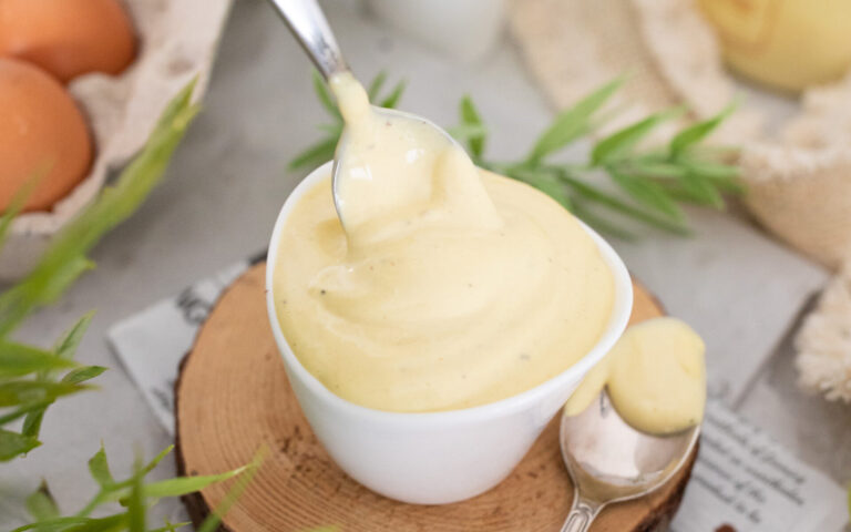 Mayonnaise selber machen (Nur 4 Zutaten)