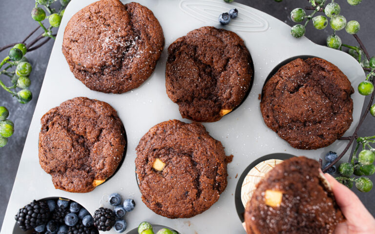 Saftige Schoko Muffins mit Öl