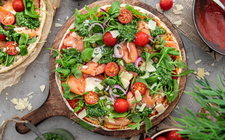 Pizza Salmone – Die beste Lachs Pizza