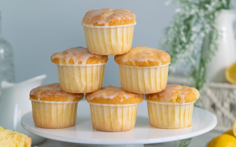 Fruchtige & saftige Zitronen Muffins