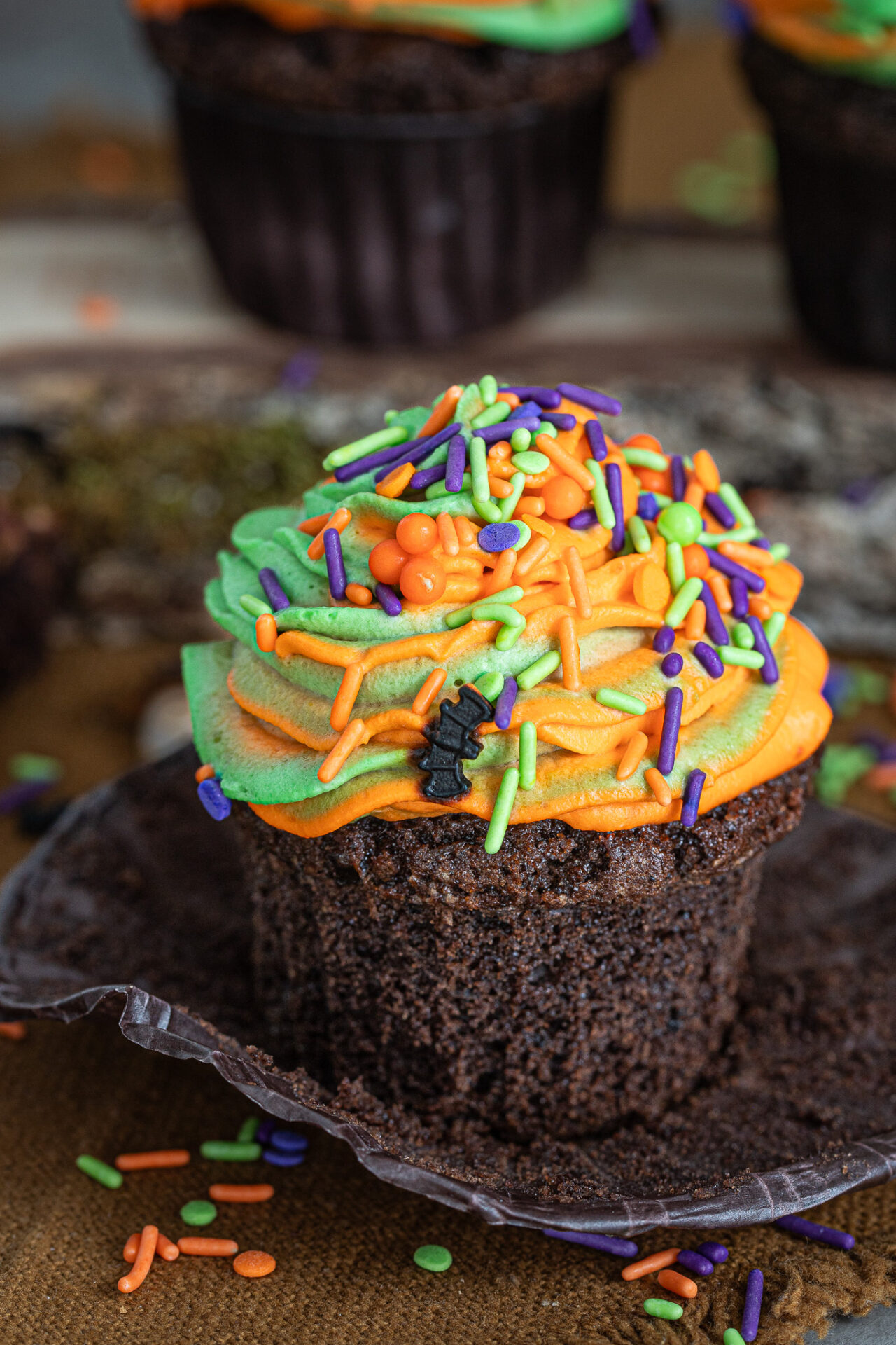 Einfache Halloween Muffins mit Oreo Keksen - Zimtliebe- Schnelle ...