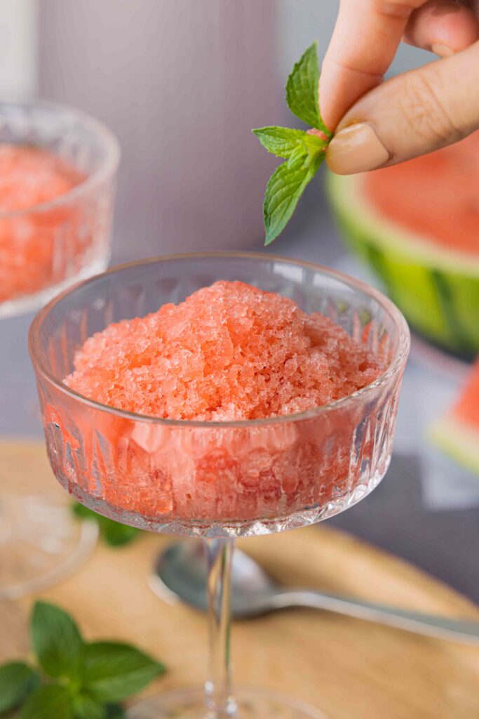 Wassermelonen eis selber machen