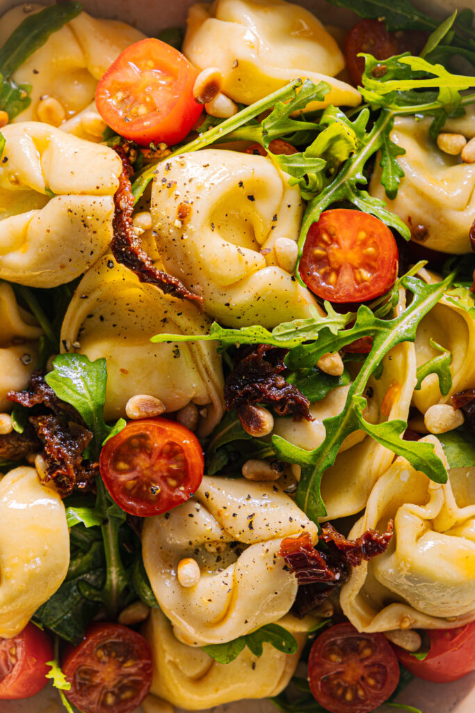 rezept mit tortellinisalat